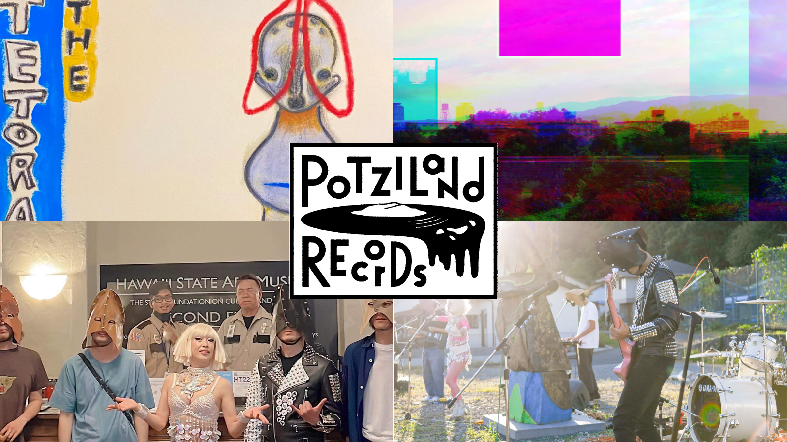 SETENV | NEWS | 加藤泉と THE TETORAPOTZ Potziland Records Pop-up